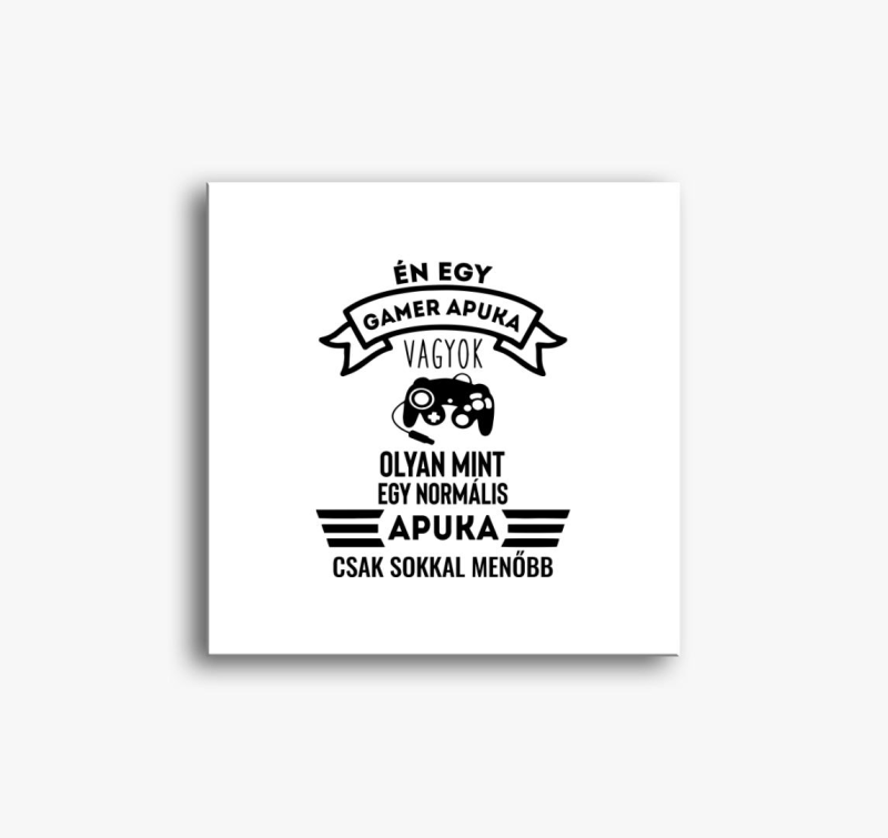 gamer apuka sem slika na platnu