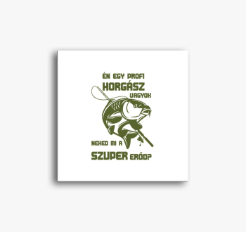 profi ribič sem neked mi slika na platnu