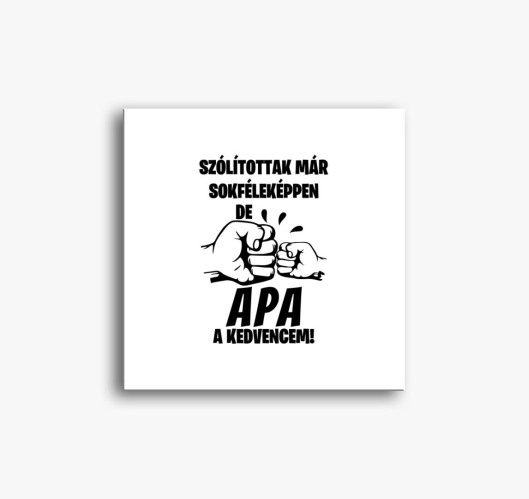 de Oče kedvencem slika na plat...