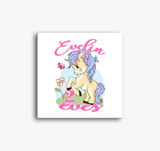 unkornis gyerek slika na platn...