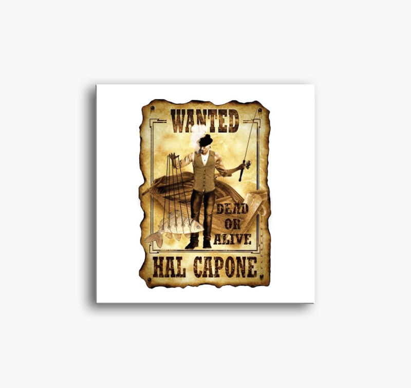 Hal Capone slika na platnu