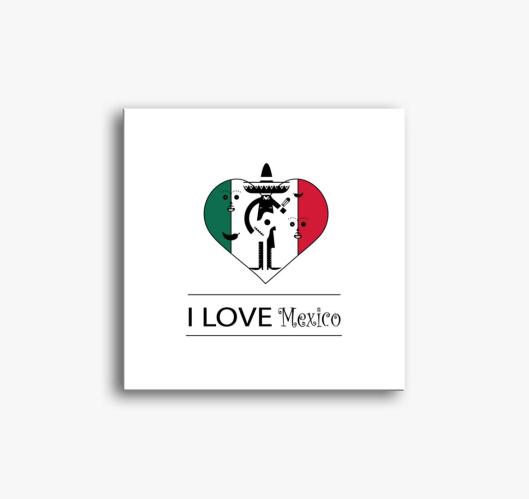 Mexico slika na platnu