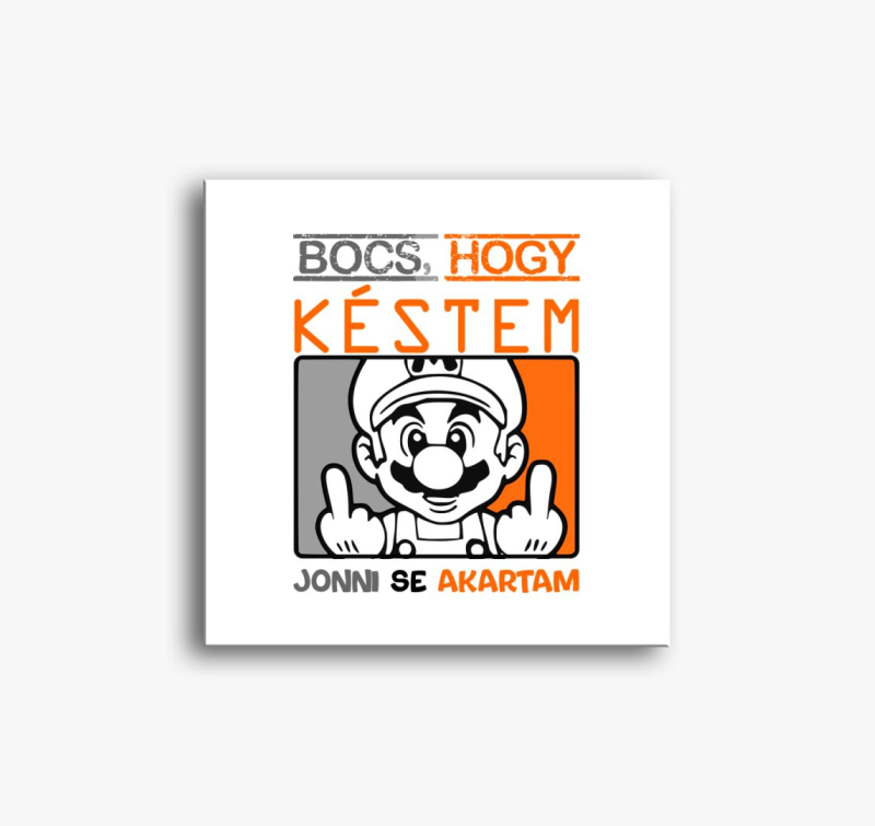 Bocs hogy smešno slika na platnu