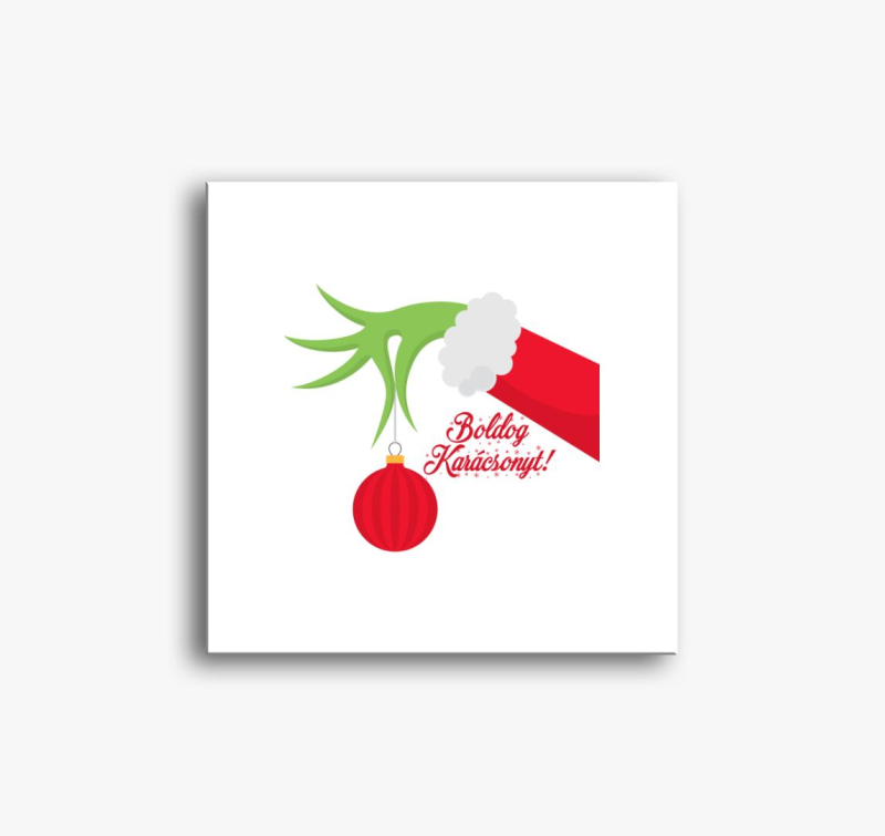 Boldog Grinch slika na platnu