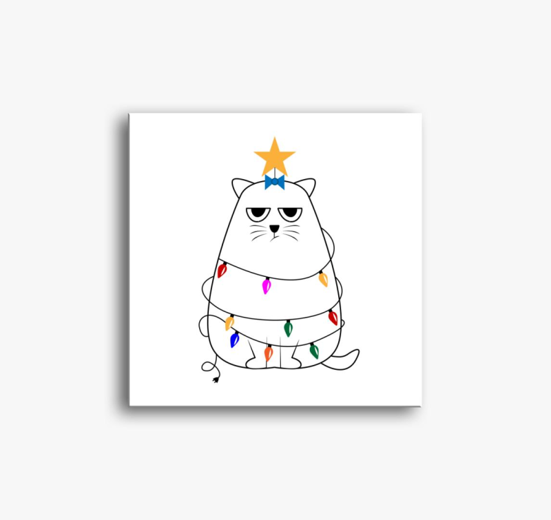 Grumpy cat slika na platnu