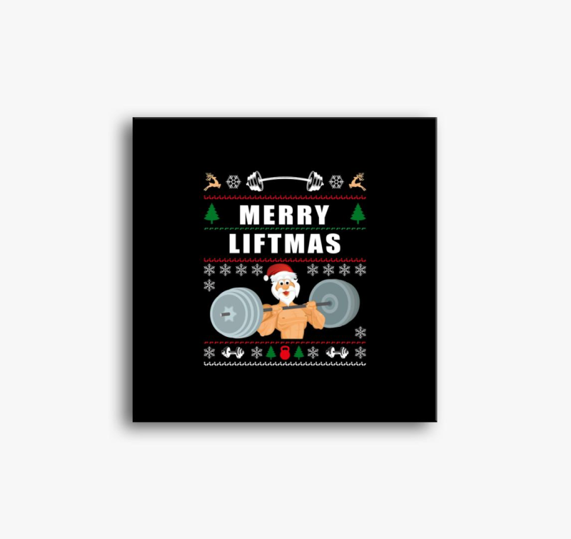 Merry liftmas slika na platnu