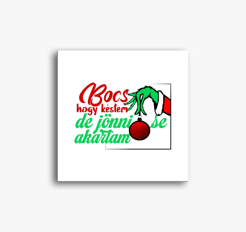 Bocs hogy Grinch slika na platnu