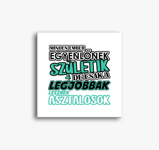 asztalos slika na platnu