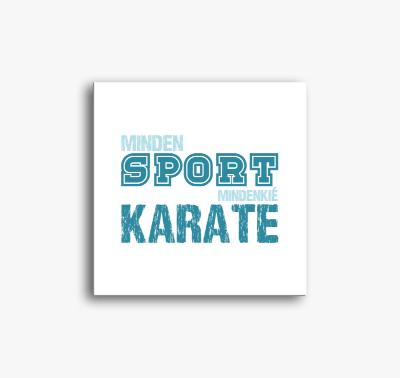 Vsak sport karate slika na platnu