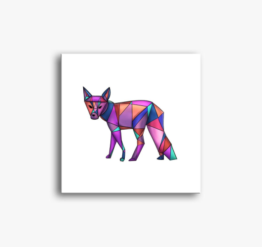 Geometrikus slika na platnu