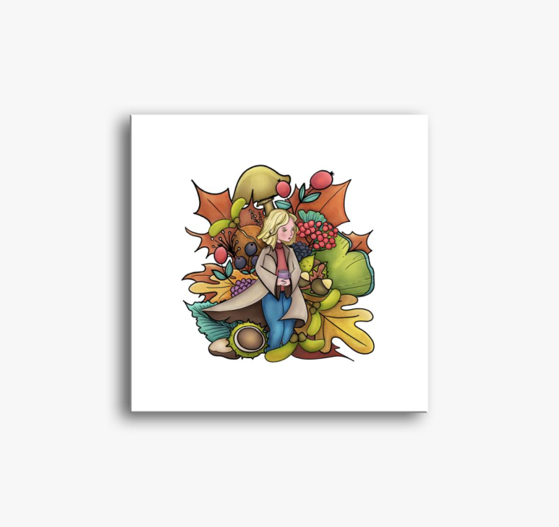 levelek slika na platnu