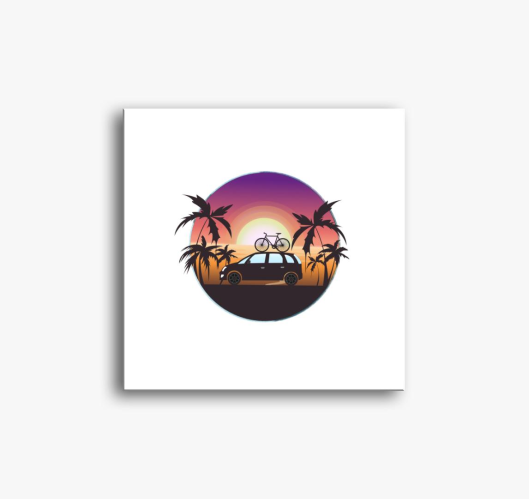 tengerparton slika na platnu