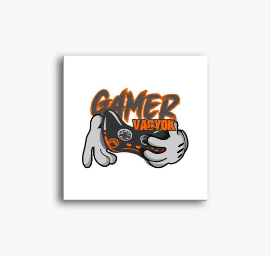 Comic gamer slika na platnu