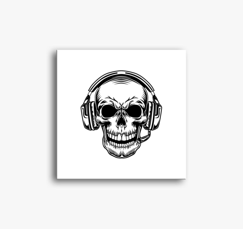 Skull koponya 3 slika na platnu