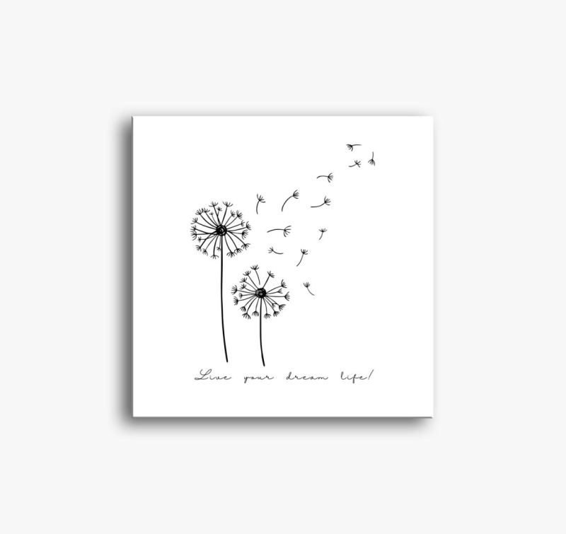 meg pillanatot, slika na platnu, pitypang - angol