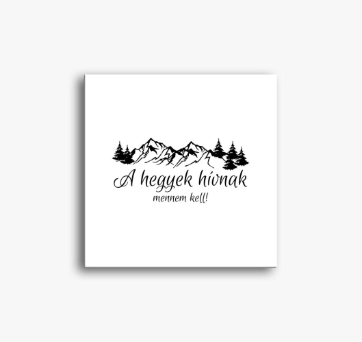 hegyek mennem kell slika na pl...