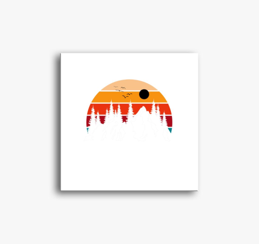 Be Free Be Wild! slika na plat...