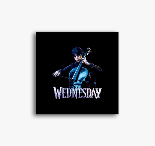 Wednesday art 6 slika na platn...