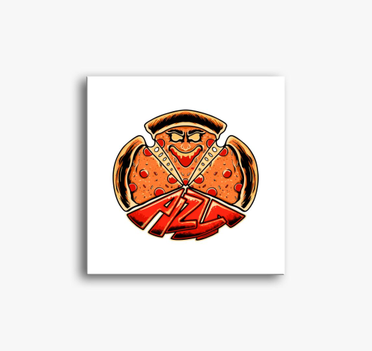 Pizza slika na platnu 2