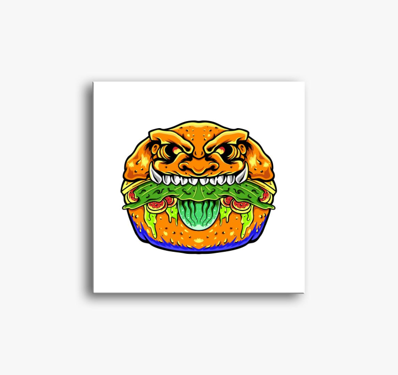 Hamburger slika na platnu 2