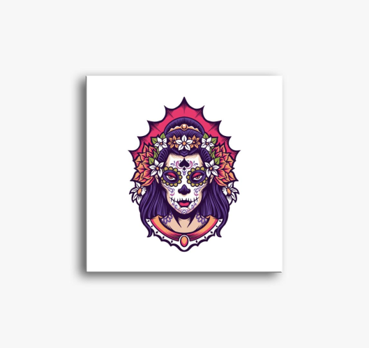 La Catrina 3 slika na platnu