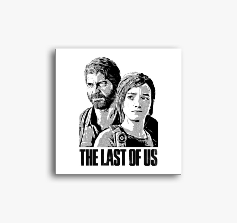 The Last Of Us - Ellie in Joel (gamer) slika na platnu