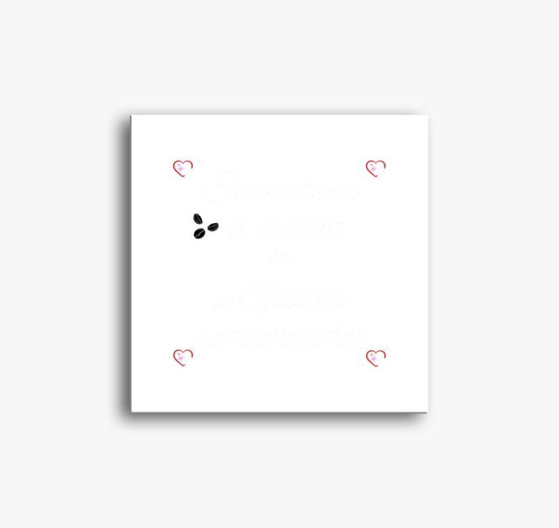 Szeretem in Goldimat slika na platnu