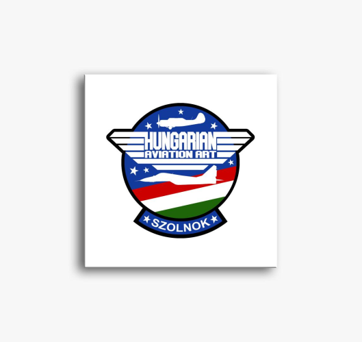Hungarian Aviation Art Patch s...