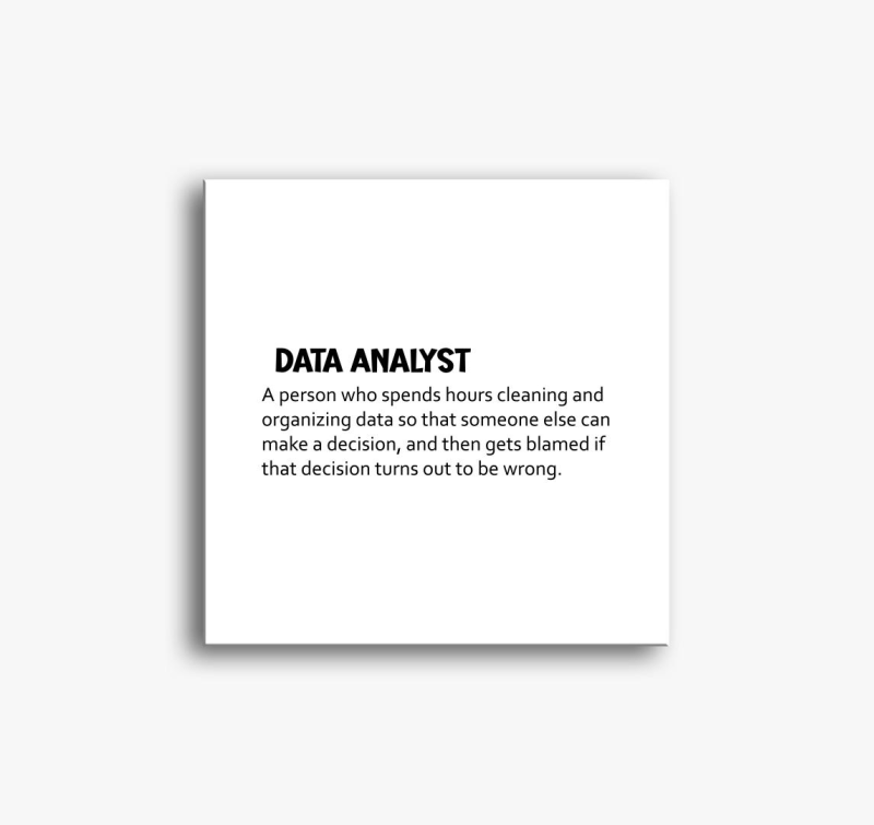 data analyst slika na platnu
