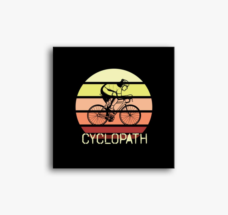 Cyclopath rjava slika na platnu