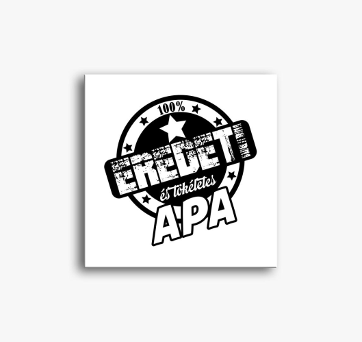 Oče slika na platnu