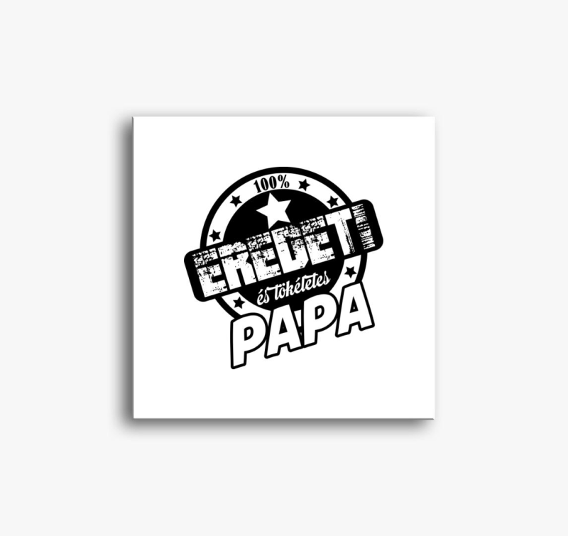 Papa slika na platnu