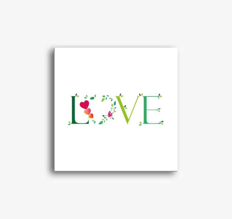 Love slika na platnu