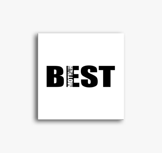 Best Mother slika na platnu
