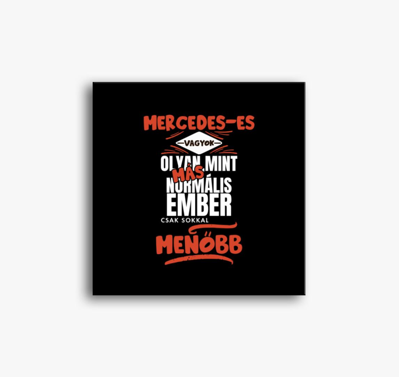 Mercedeses sem olyan kot ember slika na platnu