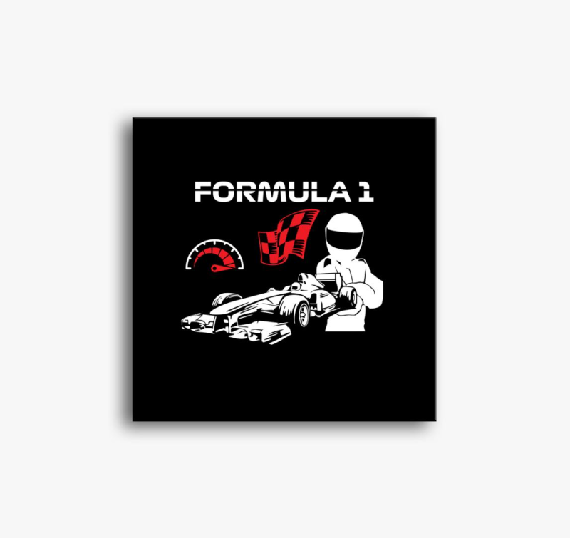 Formula 1 verseny slika na platnu