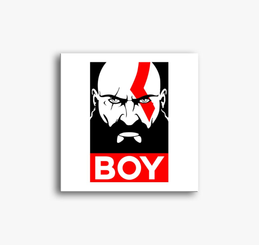 Kratos Boy Obey - God of War