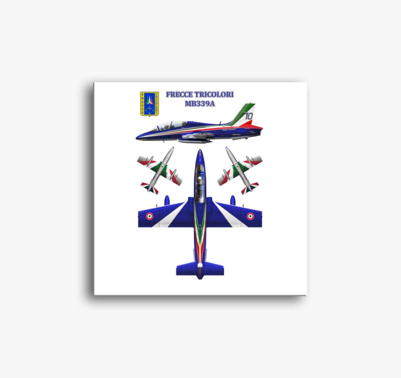 Frecce Tricolori 2 slika na platnu