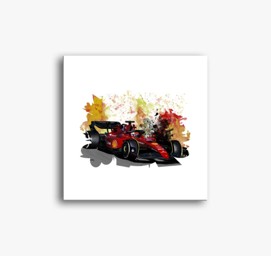 Charles Leclerc slika na platn...