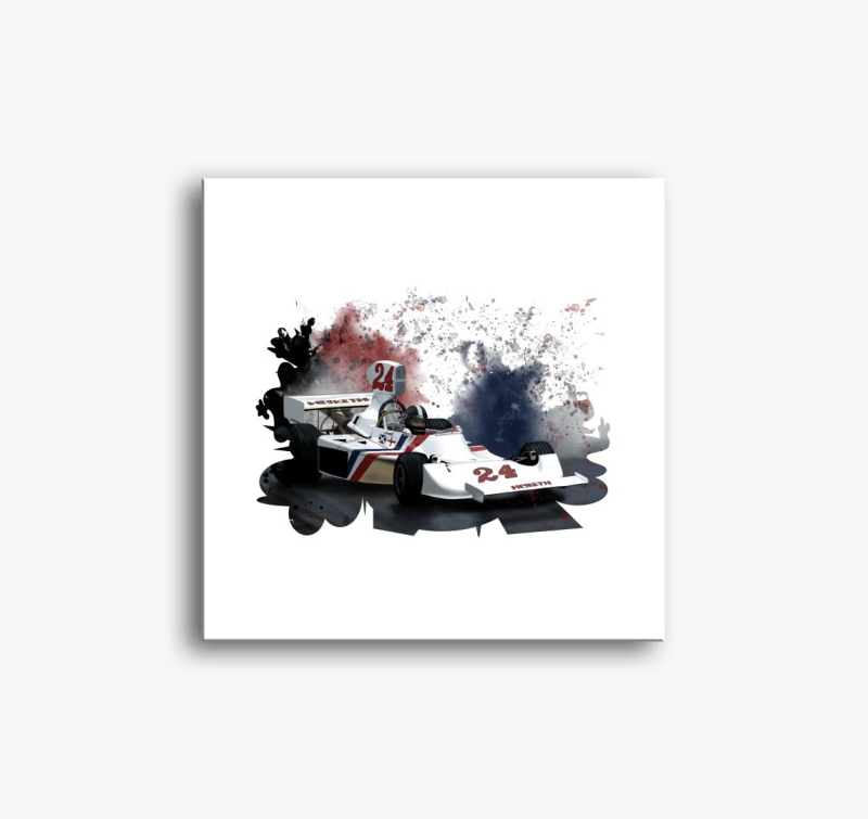 James Hunt slika na platnu