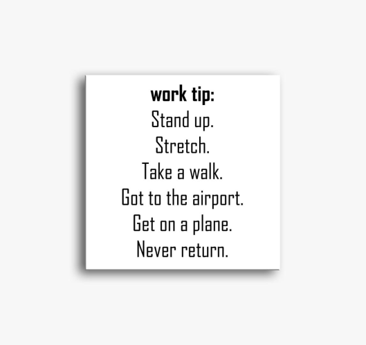 work tip slika na platnu