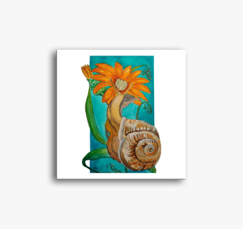 Snail slika na platn