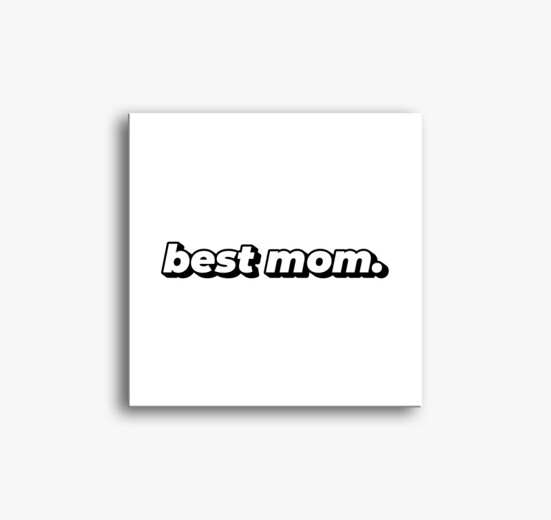 BEST MOM (TXTR) slika na platnu