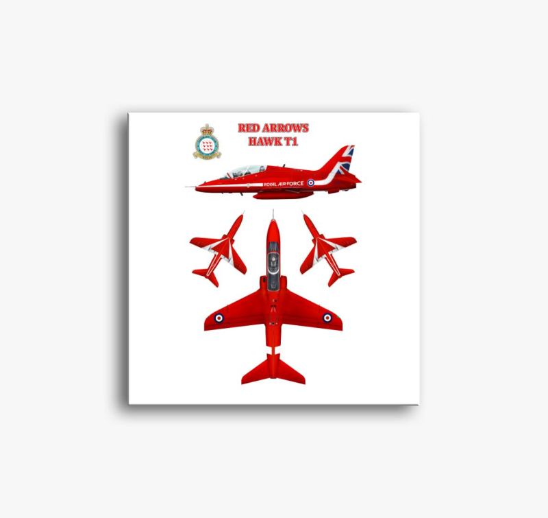 Red Arrows 2 slika na platnu