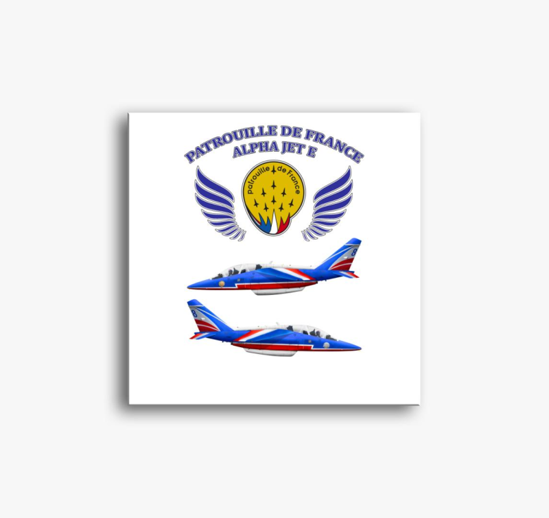 Patrouille De France slika na platnu