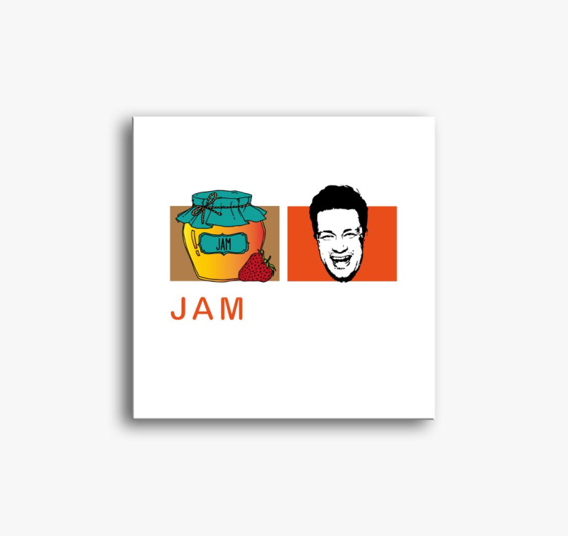 Jamie Oliver slika na platnu