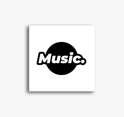 MUSIC (CTR) slika na platnu