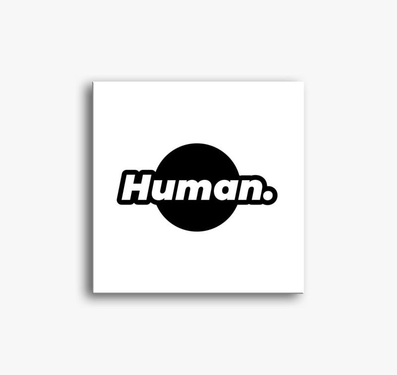 HUMAN (CTR) slika na platnu