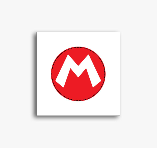 MARIO MONOGRAM - SUPER MARIO (...