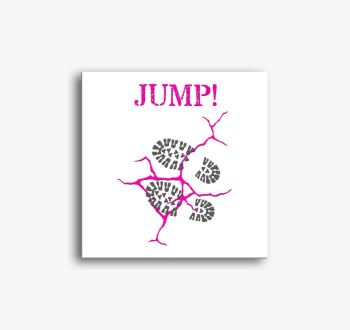 JUMP (pink) slika na